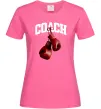 Женская футболка Coach перчатки Ярко-розовый фото