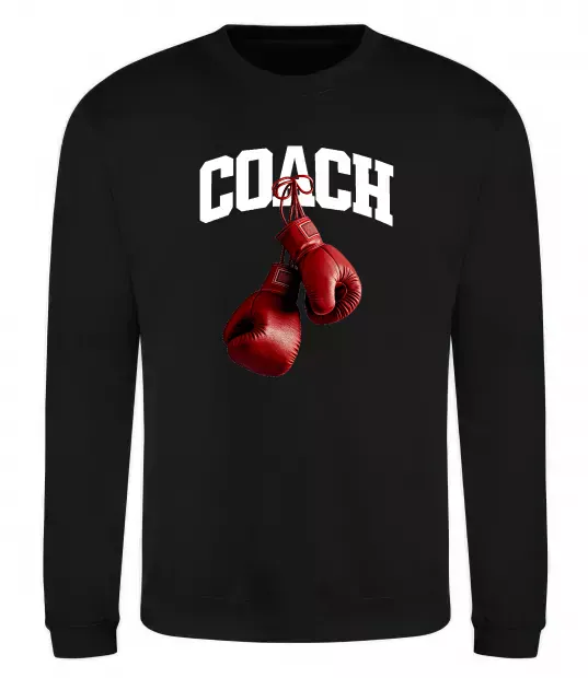 Світшот Coach перчатки Чорний фото