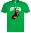 Мужская футболка Coach перчатки Зеленый фото