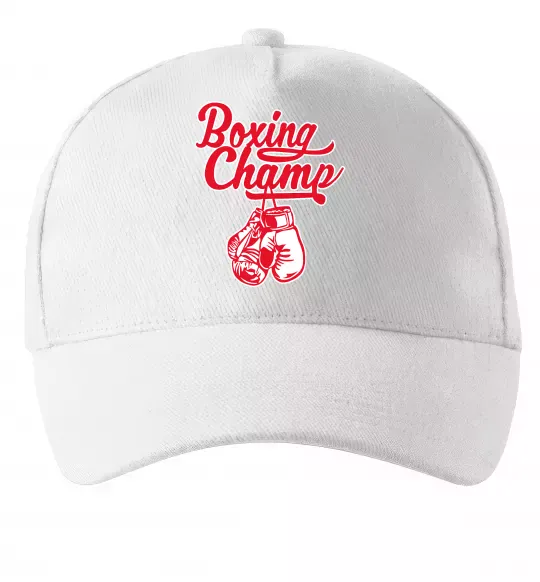Кепка Boxing champ Білий фото