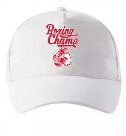 Кепка Boxing champ Білий фото