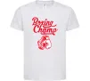 Детская футболка Boxing champ Белый фото