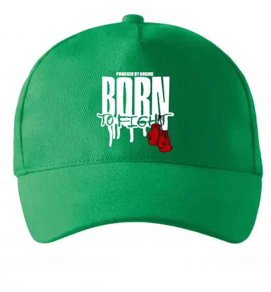 Кепка Born to fight Зеленый фото