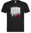 Мужская футболка Born to fight Черный фото
