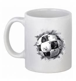Чашка керамическая Футбольний м'яч