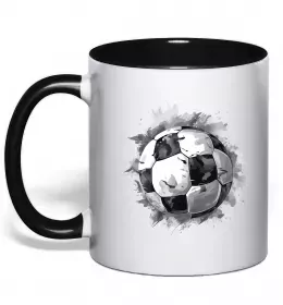 Чашка с цветной ручкой