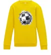 Дитячий світшот Футбольний м'яч Сонячно жовтий фото