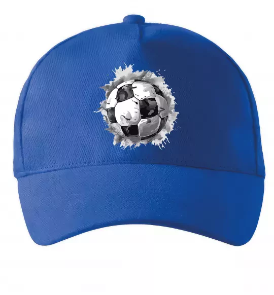 Кепка Футбольний м'яч Ярко-синий фото