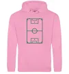 Жіноча толстовка (худі) Футбольне поле Рожевий фото