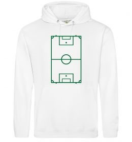 Женская толстовка (худи) Футбольне поле