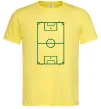 Мужская футболка Футбольне поле Лимонный фото