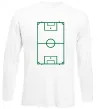 Лонгслив Футбольне поле Белый фото