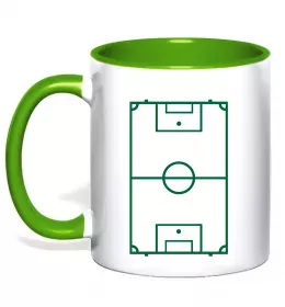 Чашка с цветной ручкой