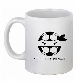 Чашка керамическая Soccer ninja