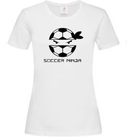 Жіноча футболка Soccer ninja