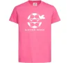 Дитяча футболка Soccer ninja Яскраво-рожевий фото