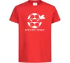Дитяча футболка Soccer ninja Червоний фото