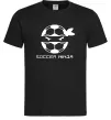 Мужская футболка Soccer ninja Черный фото