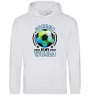 Мужская толстовка (худи) Soccer is my world Серый меланж Мужская толстовка (худи) Soccer is my world Серый меланж фото