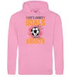 Жіноча толстовка (худі) Goals and assists Рожевий фото