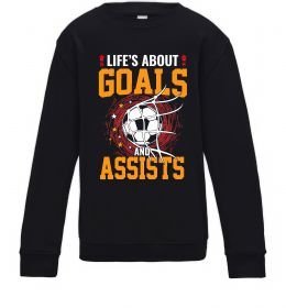 Детский Свитшот Goals and assists
