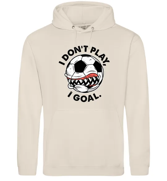 Женская толстовка (худи) I don`t play I goal Таш фото