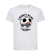 Дитяча футболка I don`t play I goal Білий фото