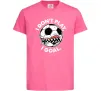 Детская футболка I don`t play I goal Ярко-розовый фото