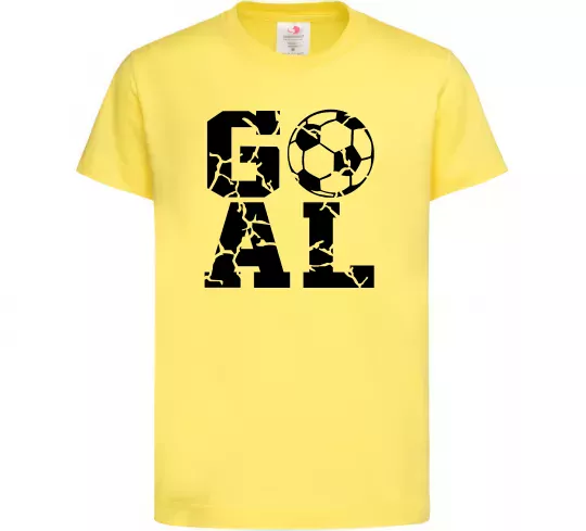 Детская футболка GOAL Лимонный фото