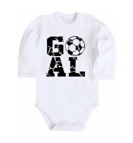 Детский боди GOAL Белый фото