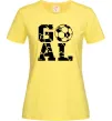 Женская футболка GOAL Лимонный фото