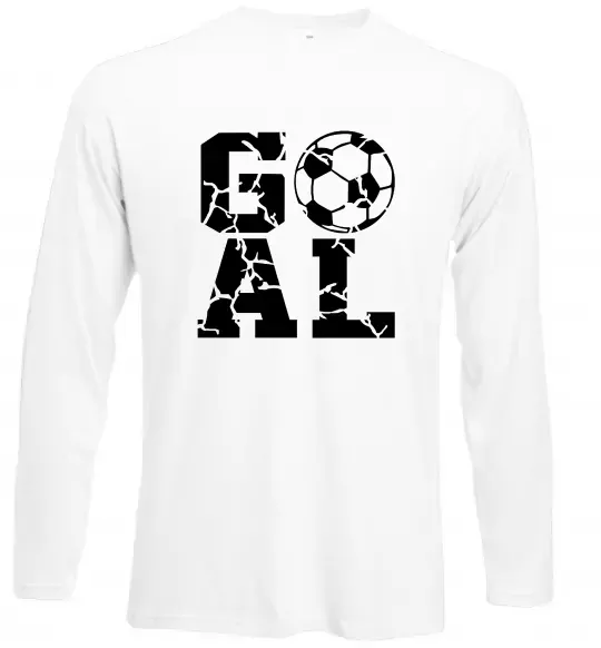 Лонгслив GOAL Белый фото