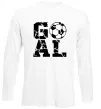 Лонгслив GOAL Белый фото