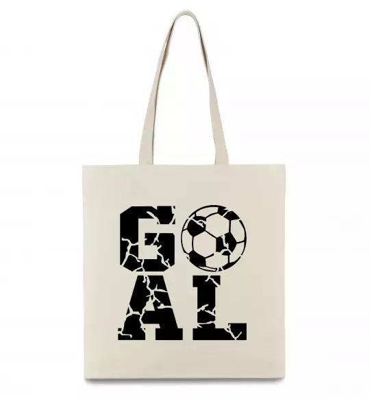 Эко-сумка GOAL Бежевый фото