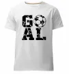 Мужская премиум футболка GOAL Белый фото