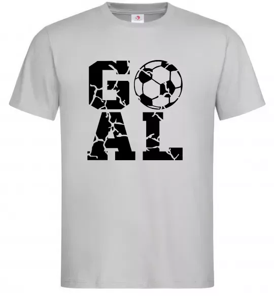 Мужская футболка GOAL Серый фото
