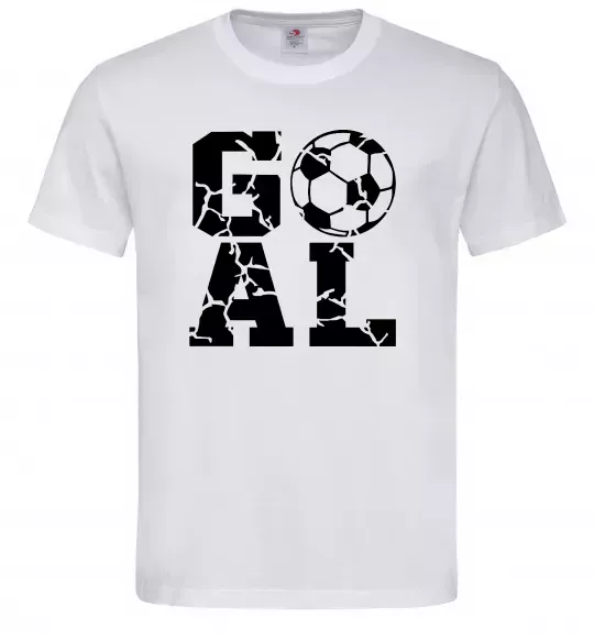 Мужская футболка GOAL Белый фото