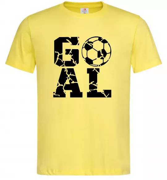 Мужская футболка GOAL Лимонный фото