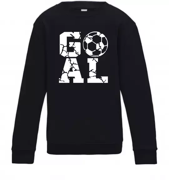 Детский Свитшот GOAL Черный фото