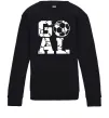 Детский Свитшот GOAL Черный фото