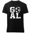 Мужская премиум футболка GOAL Черный фото