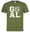 Мужская футболка GOAL Оливковый фото