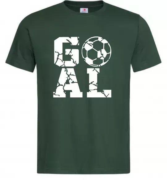 Мужская футболка GOAL Темно-зеленый фото