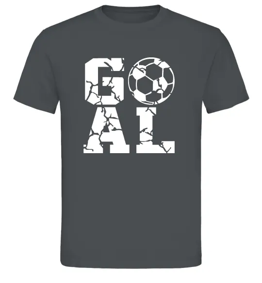 Мужская футболка GOAL Графит фото