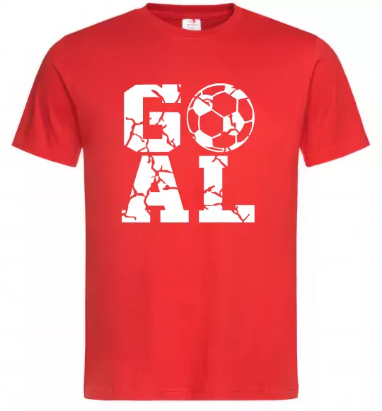 Мужская футболка GOAL Красный фото