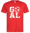 Мужская футболка GOAL Красный фото