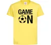 Детская футболка Game on Лимонный фото