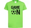 Детская футболка Game on Лаймовый фото