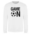 Світшот Game on Білий фото