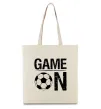 Еко-сумка Game on Бежевий фото